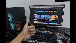 MEU SETUP GAMER HUMILDE 2026