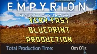 How To Build Blueprints Very Fast | Empyrion Galactic Survival