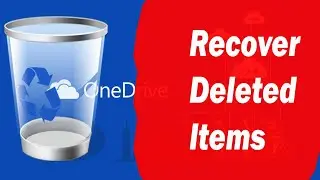 Recover OneDrive Recycle Bin Data  || One Drive Recycle Bin से डाटा कैसे रिकवर करें देखो इस में।