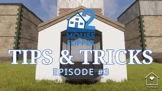 House Flipper 2 | Tips & Tricks | Episode #3 | How to build bay window | SANDBOX MODE
