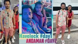Day 2 in Andaman 🌊 Port Blair to Havelock ferry, island vibes & the magical Radhanagar Beach 🤍 