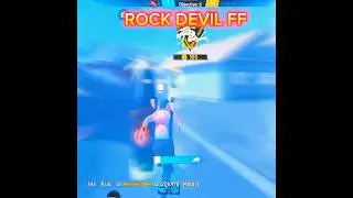 #Rock devil ff impossible hade shot🍷😈😄#viral #gaming #shorts #rock #viral #gaming