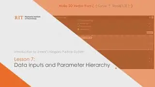 Lesson 7: Data Inputs and Parameter Hierarchy – Intro to Unreal’s Niagara Particle System