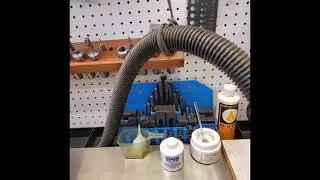 Outline of the tools and work areas used to build the model crawler crane