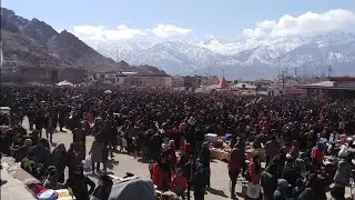 LEH LADAKH DOSMOCHA II LADAKH WINTER FESTIVAL!! LADAKH MELA WINTER!!
