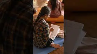 Philosophy class at AYM Yoga School | yoga schools in rishikesh #yoga #yogaclass #yogacourse