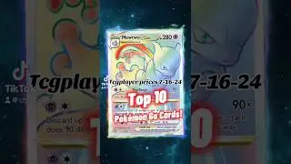 10 лучших карточек из набора Pok&eacute;mon GO! 🌈 #shorts #pokemongo #mewtwo