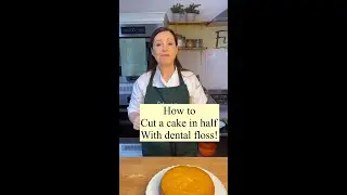 Как разрезать торт ровно пополам