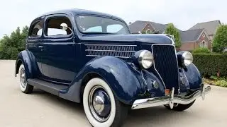 1936 Ford 2 Door DeLuxe Street Rod For Sale