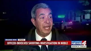 OSBI investigation officer-involved shooting in Noble