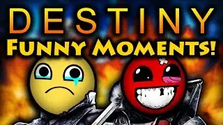 NIGHTFALL SCARES! - Destiny Funny Moments! #5 [House of Wolves] w/ Dychronic