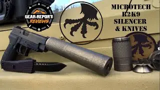 MICROTECH R2K9 silencer & knives - The Gathering 2021