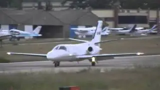 Cessna 501 Citation I/SP EC-KGX landing at LELL