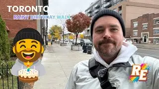 LIVE Торонто | Прогулка в честь дня рождения в дождливый день