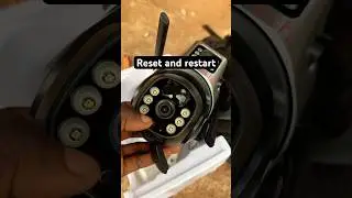 How to reset a solar camera. #cctvcamera #resetcamera #safetyfirst #securitycamera