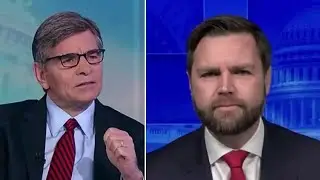 ABC CUTS FEED After J.D. Vance's Response Leaves Stephanopoulos SPEECHLESS!  #ABC #LiveTV #Politics