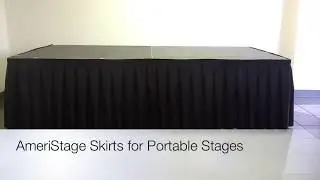 AmeriStage Skirts for Portable Stages