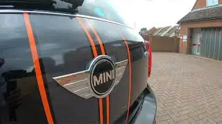 Mini cooper custom made stripes decal set and mirror wrap quality vinyl 3M