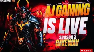 SCARFALL 2.0 LIVE || WINTER UPDATE +GIVEAWAY 🎁 #scarfall 2.0 #live