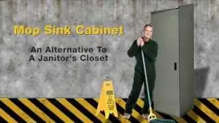 Mop Sink Cabinet by Advance Tabco