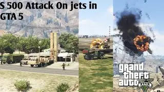 S 500 Attack On Enemy Jets GTA 5 