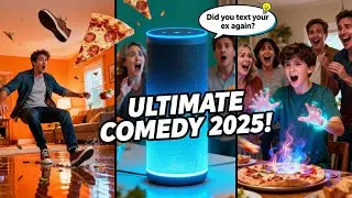 Ultimate Comedy Compilation 2025: Moonwalk Fails, Ouija Exes, Alexa Secrets & More! | Punchline Punk
