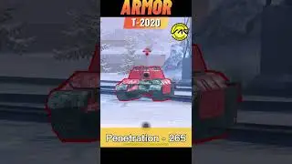 Т 2020 - Armor profile [ ЛОБОВА БРОНЯ ] | #shorts #shortswotb #wotblitz #shortswotblitz