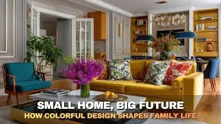 Interior Design: The Future of Family Life Starts in a Colorful Small Home