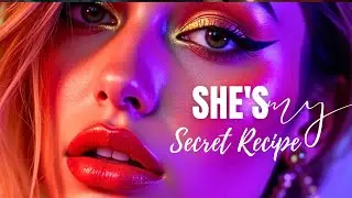 She's my Secret Recipe (Visualizer) | Seductive Dark Pop Song 2025 | Lana Del Rey Style | Romantic 