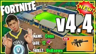 All New Fortnite Stuff / v4.4 - Thermal Scope - Sniper Shootout - Soccer Field