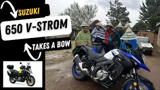 V Strom 650 выходит на поклон.