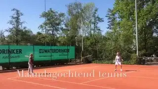 Maandagochtend tennis
