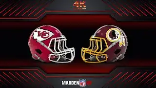[PC] Madden NFL 08 Kansas City Chiefs vs Washington Redskins Full Game [4K60FPS]