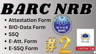 BARC NRB Attestation Form/ SSQ PART- 2