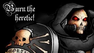 Warhammer 40K Chaplain Art