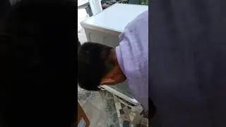IBF WASHING MACHINE UNBOXING front loaded demo washing machine installation
