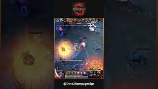 TA Blinks In and Melts Everyone &mdash; Rampage! 💜🔥  #dota2 #ti2025 #dota2highlights #dota2shorts