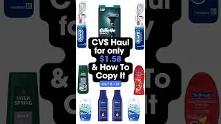 🔥$1.58 CVS Haul For 8 Items To Copy | October 6-12