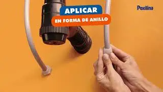 Sell&aacute; un flexible pinchado en 3 pasos con Poxilina | La masilla que endurece como metal