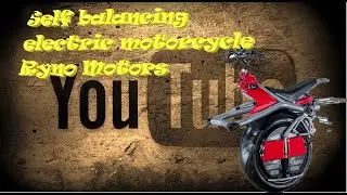 Self balancing electric motorcycle   Ryno Motors Одноколесный электромотоцикл