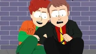 Cartman gets glasses((w/ ai voice lines)) South Park Kyman comic future au