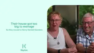 Their house got too big to manage, so Evan and Glenys moved to a retirement village | Keyton