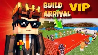 How to Build a VIP Arrival in Minecraft | Red Carpet Style!