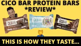 Greg Doucette&rsquo;s CICO BAR Protein Bar FULL REVIEW & Taste Test | ALL THE FLAVORS | Worth the money?
