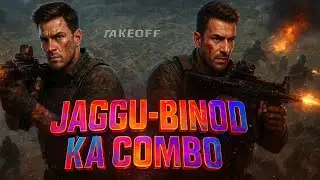Jaggu-Binod Ka Combo | CODM Dangerous Gameplay | Takeoff Map Full Action 🔥