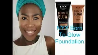 NYX Born To Glow Foundation Cocoa | Born to Glow Liquid Illuminator  | AMIFULLEST BEAUTY