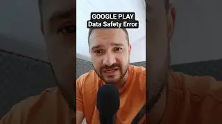 Esse erro do Data Safety Form gerou um Action Required #googleplay #androiddev
