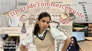 11th grade Commerce guide ✨ | cbse 2024-25 |