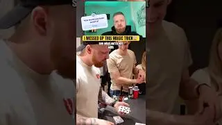 MESSING UP a Magic Trick!🤔🤣 #shorts
