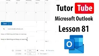 Microsoft Outlook - Lesson 81 - Zoom and Density Options